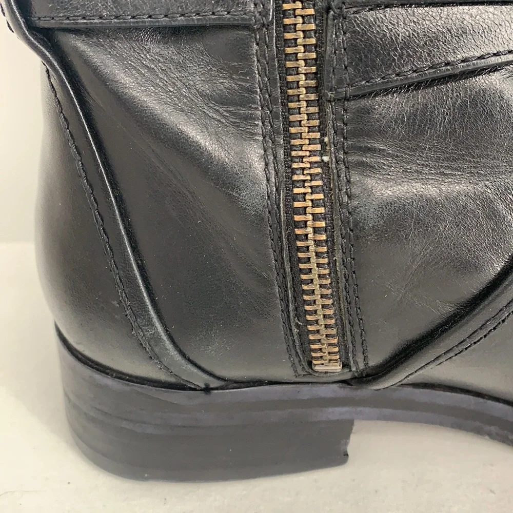 Coach Black Leather ELM BOOT Sz5 - Picture 15 of 16